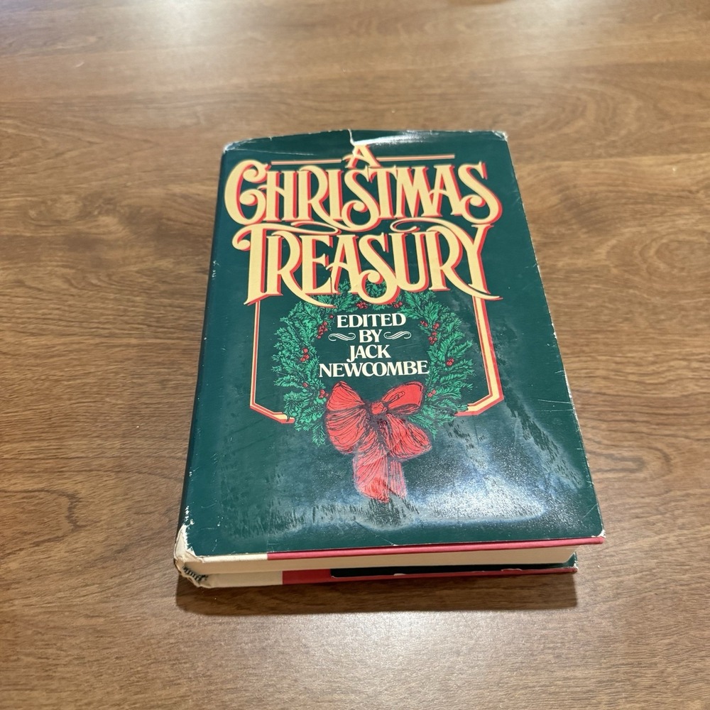 A Christmas Treasury Jack Newcombe Hardcover Book 1982 Viking Press Vintage